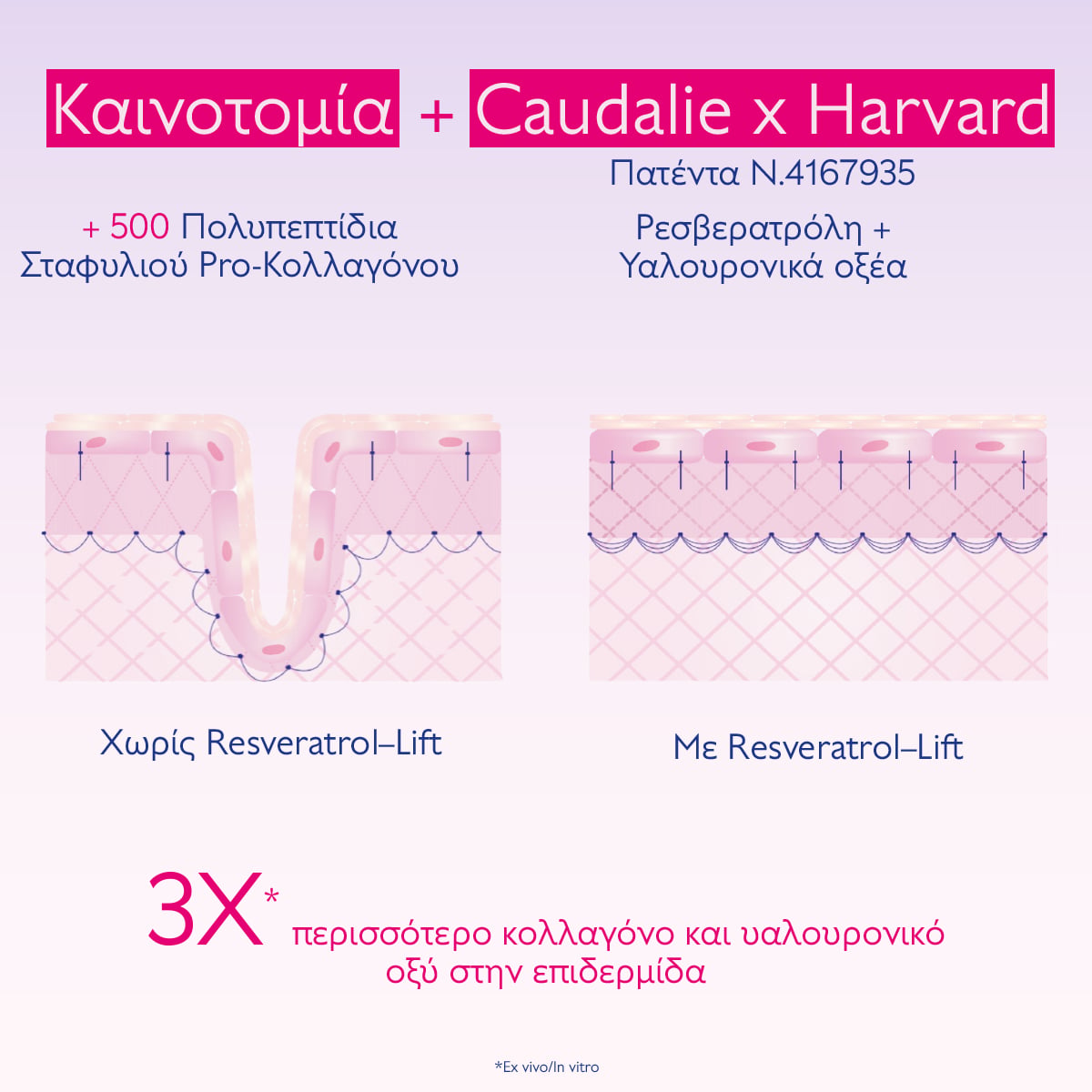 CAUDALIE - RESVERATROL-LIFT Firming Eye Gel Cream Κρέμα ματιών με αντιρυτιδική δράση - 15ml